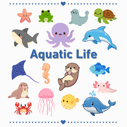 Aquatic Life Themed Mystery Scoop Box