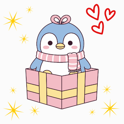 Penguin Themed Mystery Scoop Box