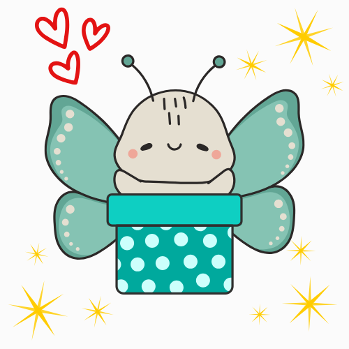 Butterfly Themed Mystery Scoop Box