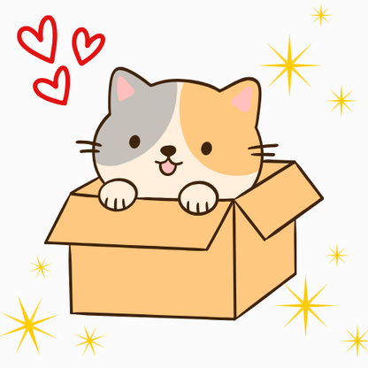 Cat Themed Mystery Scoop Box