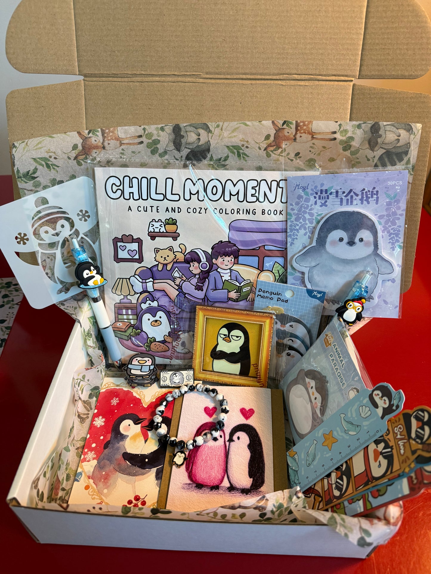 Penguin Themed Mystery Scoop Box