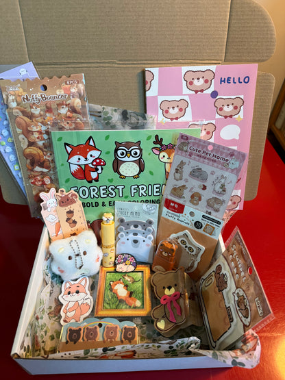 Woodland Critter Themed Mystery Scoop Box
